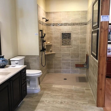 Euro Style Zero Threshold Shower
