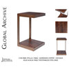 Global Archive "C" Table, Burnished Copper