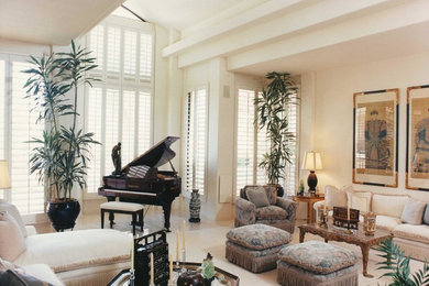 Example of a trendy home design design in Los Angeles