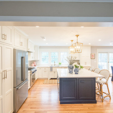 Classic Blue and White Kitchen