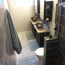 Upstairs master remodel