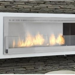 Eco-Feu Santa-Cruz Biofuel Fireplace - Indoor Fireplaces
