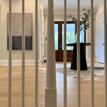 Project #138 | An Elegant Entry Staircase