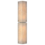 Visual Comfort & Co. - Clayton 25" Wall Sconce in Alabaster and Polished Nickel - Clayton 25 Wall Sconce in Alabaster and Polished Nickel