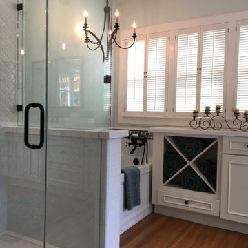 Rice En-Suite Master Bath "X" Box Towel Storage