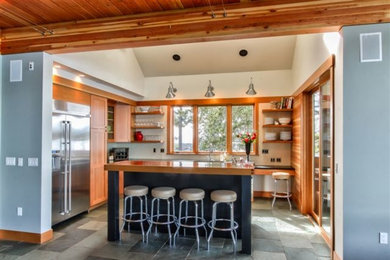 Kitchen - transitional kitchen idea in Seattle