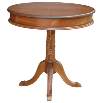 Victorian Pedestal Side Table