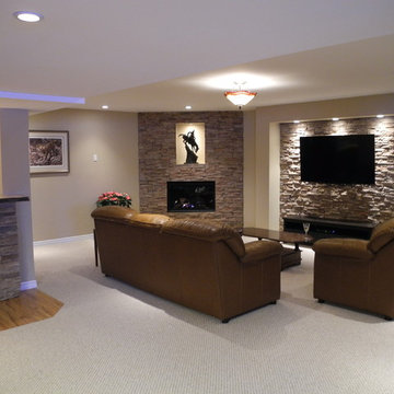 Country Basement remodel