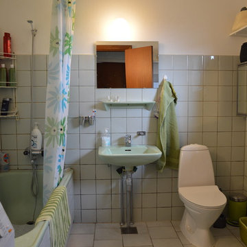 Badeværelses renovering i 60'er villa