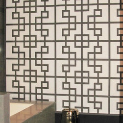 Delia Shades' "Loop Lattice" - Roller Shades