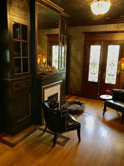 New Hidden Bar Adds Mystery and Fun to a Restored Victorian Home