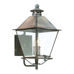 Troy Lighting Montgomery 16" Outdoor Wall Lantern in Rust - Outdoor Wall Lights And Sconces