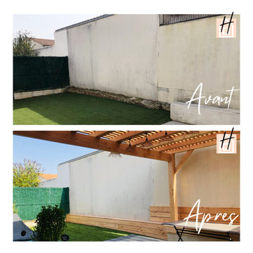 Aménagement d'une terrasse extérieure MARSILLY