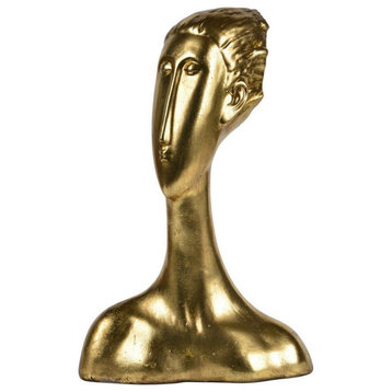 Renwil Inc Drost - 9.2" Statue, Antique Gold Finish