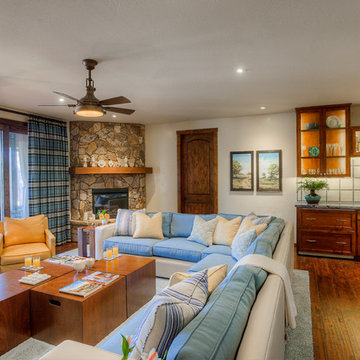 Mountain Living - Downstairs Family Room