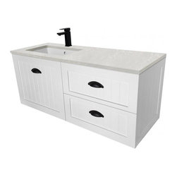 Kado Era 1200 Wall Hung Vanity Unit with Basin - Bathroom Vanities