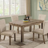 Hadley Light Gray Rectangular Dining Table