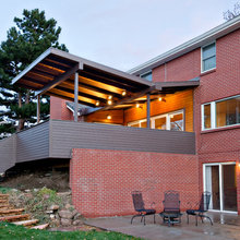 Butterfly Shed Roof Porch