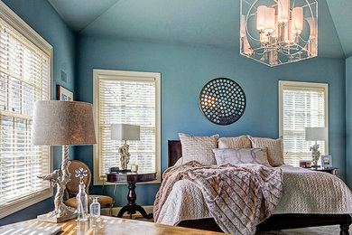 Eclectic bedroom photo in Columbus