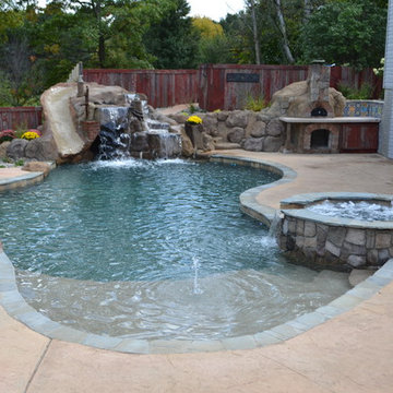 Natural & Nautical Swimming Pool by Legendary Escapes {MIN}