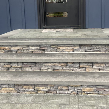 Project in New Jersey - Exterior steps