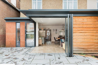 Inspiration for a medium sized contemporary courtyard patio in Other.