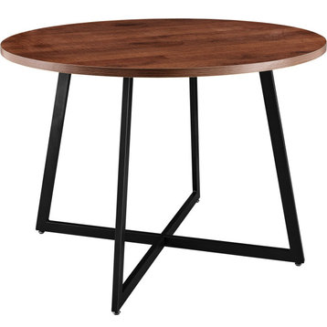 Courtdale 42" Round Table - Gliese Brown, Regular