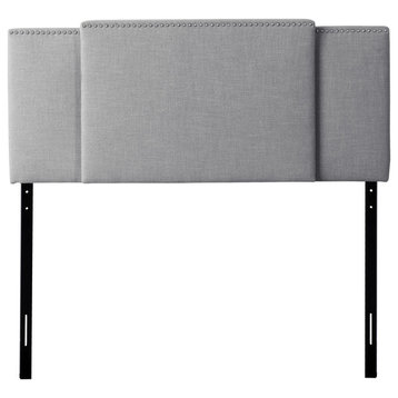 CorLiving Fairfield 3-in-1 Expandable Panel Headboard, Gray