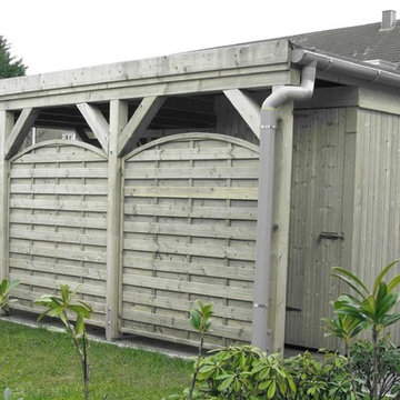 Carportaufbau