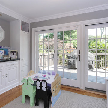 Homework and Home School Area with Sliding French Door - Renewal by Andersen NJ