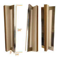 Square Door Pull - Cabinet And Drawer Handle Pulls