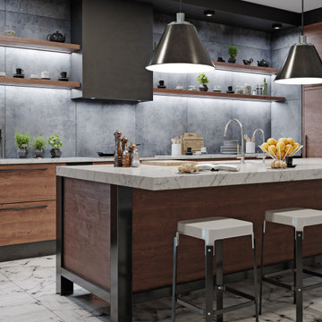 EUROPEAN KITCHEN SAMPLE DESIGN AND IDEAS