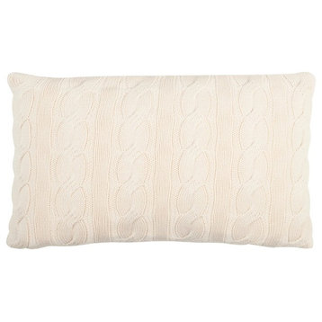Safavieh Sweater Knit Pillow, 12"x20"