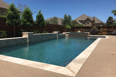 Inspiration for a pool remodel in Houston