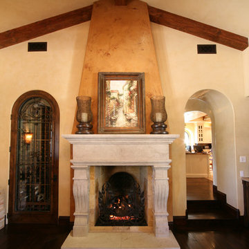 Stone Fireplace Mantels