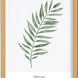Image sous verre PALMACEAE LEAF - Wall Decor