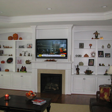 Custom Bult-Ins Family Room