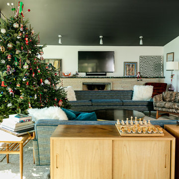 My Houzz: Sparkly Christmas Touches in a Midcentury Texas Home