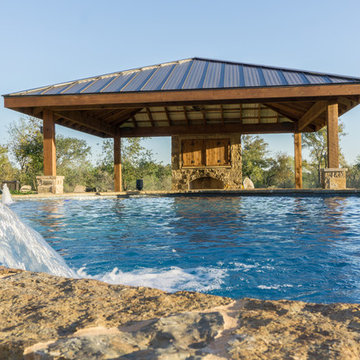 Ruby Ranch Pool w/Waterslide (Cedar)
