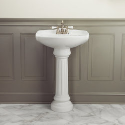 Randolph Morris Oxford 23" Pedestal Sink - Bathroom Sinks