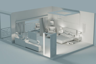The Isometric Bedroom