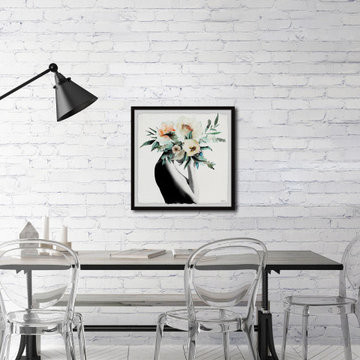 "Mysterious Bloom" Framed Painting Print