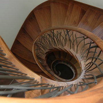 Elliptical Stair For Ethan Allen Construction