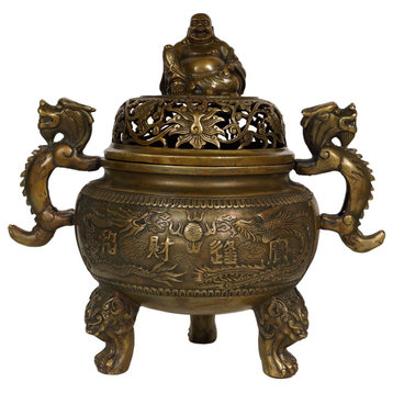 Consigned 20 Century Chinese Ming Style Bronze Incense Burner