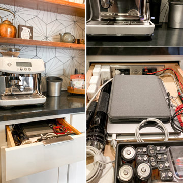 Kitchen In-Drawer Charging Outlets