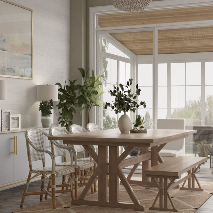 Coastal influence dining.