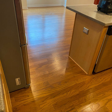 Installation: Hardwood floors & steps