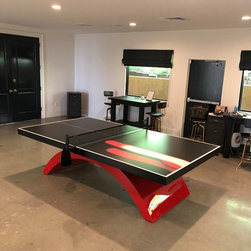 Custom Luxury Branded Ping Pong Table - Game Tables
