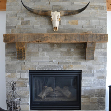 Gorgeous Fireplace Mantels with Wooden Corbels