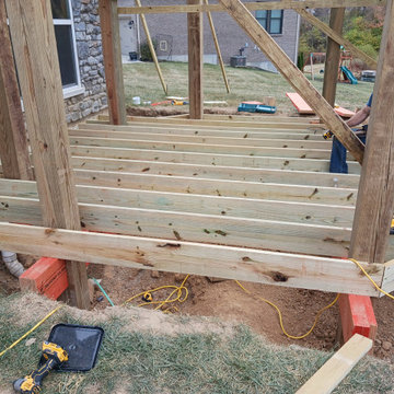 Union | 2-Story Covered Octagon Custom Deck